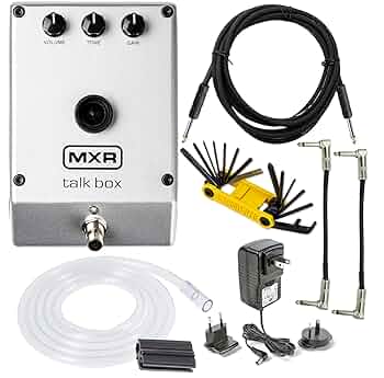Amazon.com: MXR M222 TALK BOX Effects Pedal Voicebox for